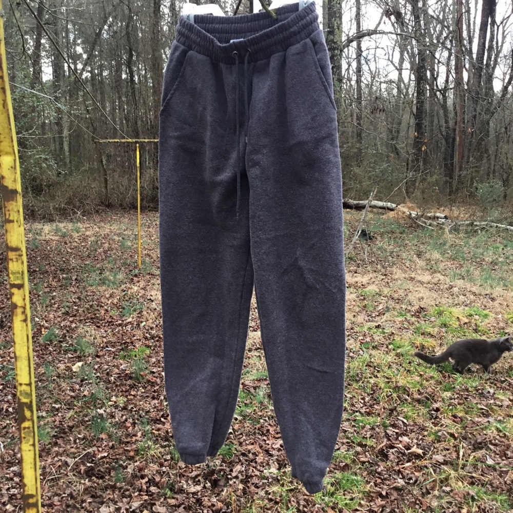 Cozy Gray Sweatpants Size M